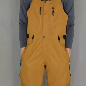 MOGUL/MOUNTAIN BIB OVERALL SHELLS, 2 COLORS w/PATCHES